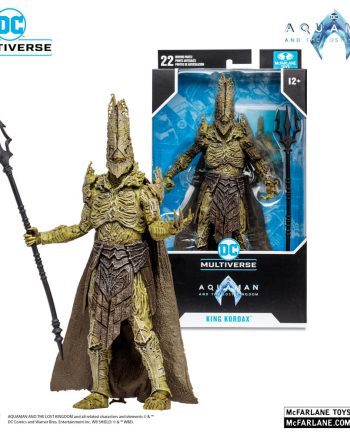 Aquaman et le Royaume perdu figurine DC Multiverse King Kordax 18 cm