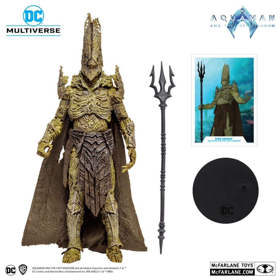 Aquaman et le Royaume perdu figurine DC Multiverse King Kordax 18 cm