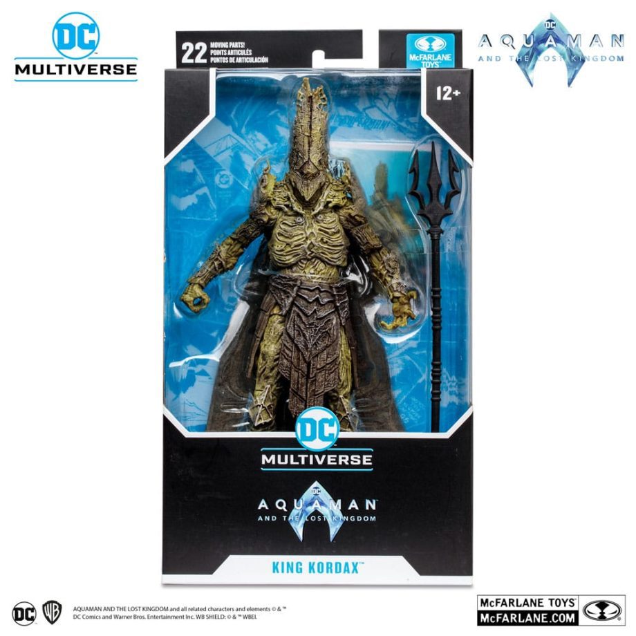 Aquaman et le Royaume perdu figurine DC Multiverse King Kordax 18 cm