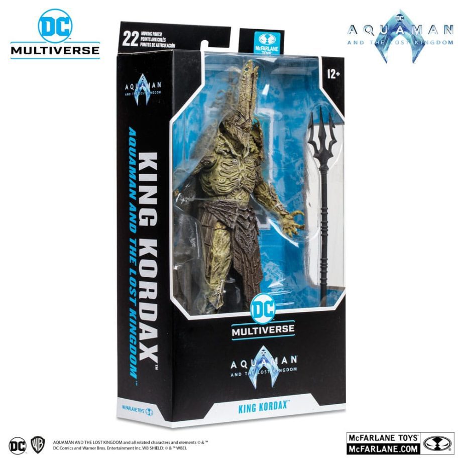 Aquaman et le Royaume perdu figurine DC Multiverse King Kordax 18 cm
