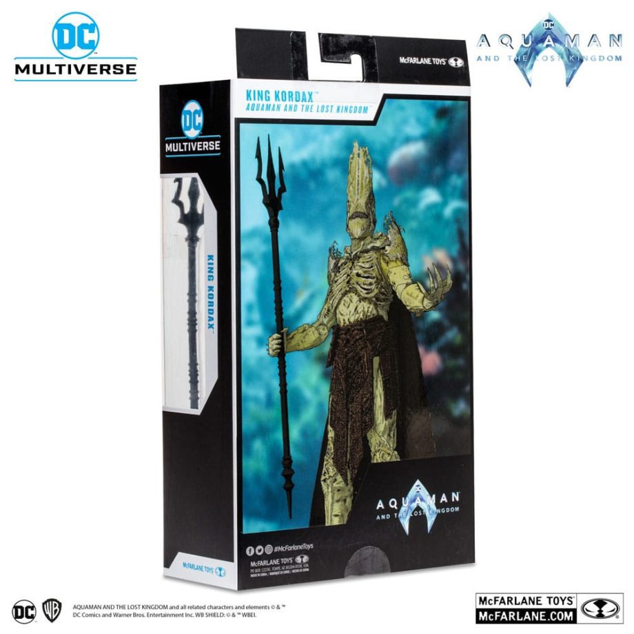 Aquaman et le Royaume perdu figurine DC Multiverse King Kordax 18 cm